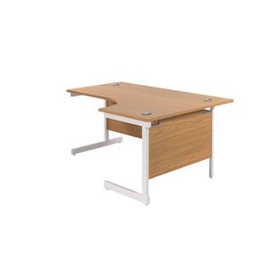 Jemini Rdl Rh Cantilever Desk N/Oak