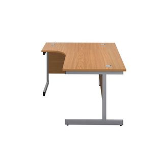 First Radial Lh Desk 1800 Noak/Slv