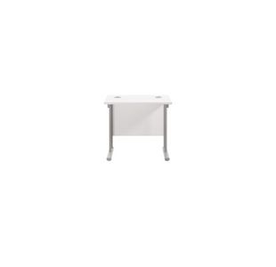 Jemini Double Upright Rect Desk Wht