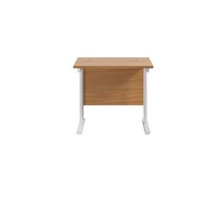 Jemini Rect Cant Desk 800X600 N/Oak
