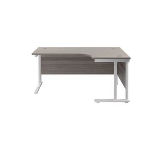 Jemini Rdl Rh Cantilever Desk G/Oak