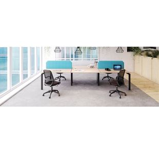 Jemini 2P Ext Bench Desk White