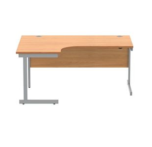 Polaris Lh Rdl Su Desk 1612 Nbch/Slv