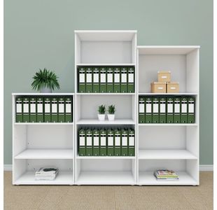 Modara 3 Shlf Bkca 750X400X1600 Wht