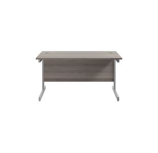 Jemini Rect Desk 1400X800Mm Goak/Slv