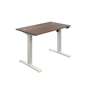Jemini Sit/Stand Desk 1200 Dwal/Wht