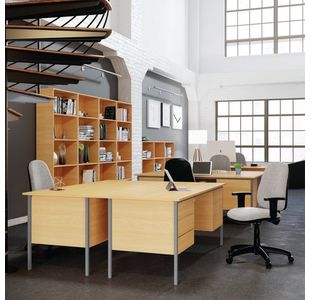 Modara Rect Desk 1500X750X730Mm Oak