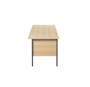 Modara Desk 2Drw Fxd Ped 1800Mm Oak