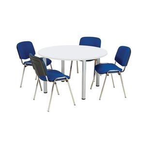 Jemini Circular Mte Tbl Wht
