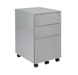 First 3 Drw Under Desk Silver