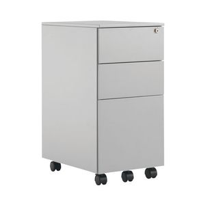 First 3 Drw Under Desk Pedestal Slv