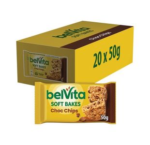 Belvita Soft Bake Choc Chip 50G Pk20