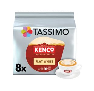 Tassimo Flat Wht Kenco 8X5 Pods Pk40