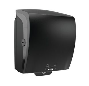 Katrin Plastic Towel Dispenser Black
