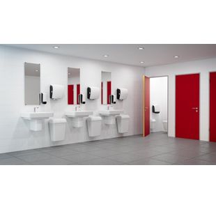 Katrin Plastic Towel Dispenser White