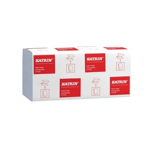 Katrin Zigzag Hand Towels Blu Pk5000