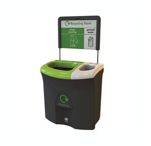 Rcy Bin Mix Rcyc Gen Waste 87L