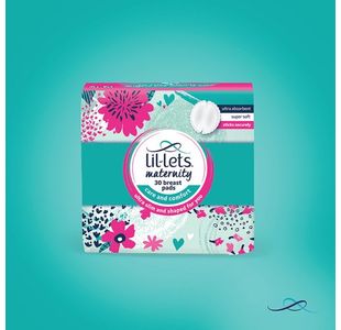 Lil-Lets Maternit Breast 30 Pads Pk4