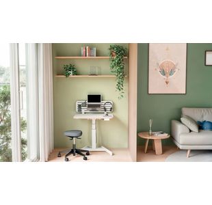 Ergo Active Stool With Castor Wheels