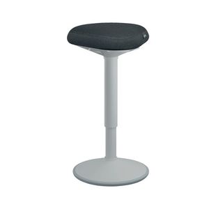 Leitz Ergo Active Stand Stool Lt Gry