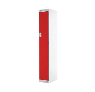 Single Compartment Locker 300 Red