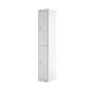 Two Compartment Locker 300 L/Grey