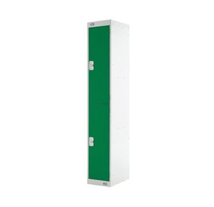 Two Compartment Locker 300 Green