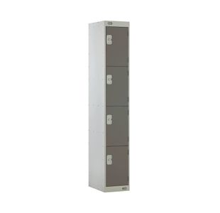 Four Compartment Locker 300 Dgrey