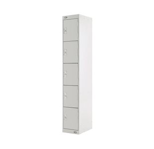 Five Compartment Locker 300 Lgrey