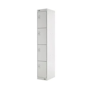 Four Compartment Locker 450 L/Grey