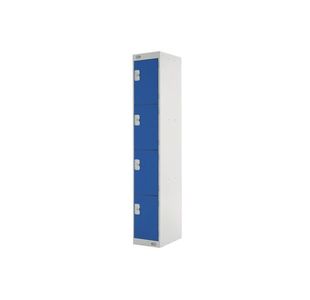 Four Comp Express Std Locker Blue