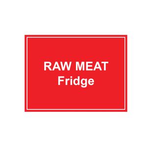 Raw Meat Sign Save Vnl 150X200