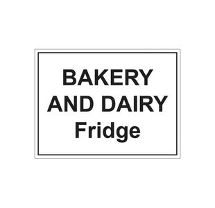 Bakery Dairy Sign Save Vnl 150X200