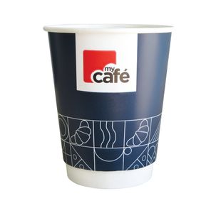 Mycafe Double Wall Hot Cup 8Oz Pk500
