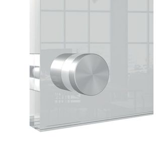 Nobo A5 Acrylic Wall Mounted Frame