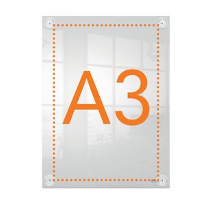 Nobo A3 Acrylic Wall Poster Frame