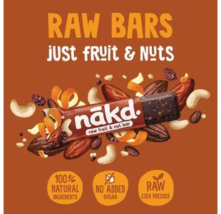 Nakd Cocoa Orange Bars 35G Pk18