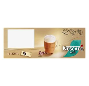 Nescafe Latte Coffee Sachets Pk72