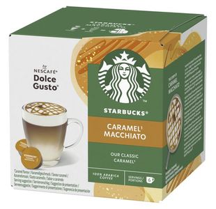 Nescafe Dg S/Bucks Caramel Macc Pk36