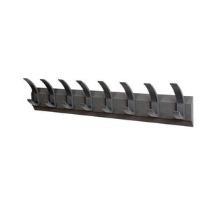 Acorn Wall Coat Rack Black