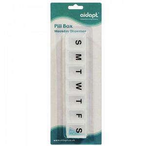 Aidapt Small Weekly Pill Dispenser