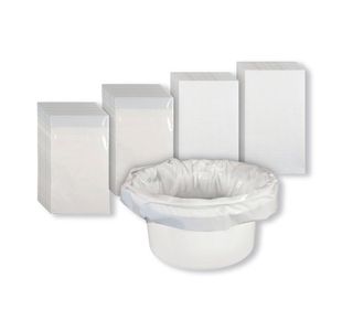 Aidapt Commode Liners W/Pads Pk50