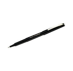 Pilot Fineliner Pen Black Pk12