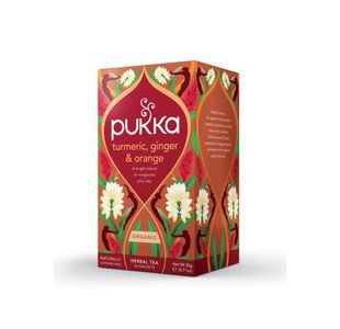 Turmeric Ginger Orange Tea Bags Pk20