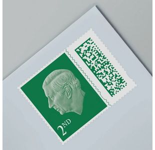 Royal Mail 2Nd Class Stamp Sh Pk50