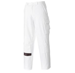 Painters Trousers White Tall M