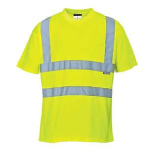 Hi-Vis T-Shirt S/S Yellow Xxxl