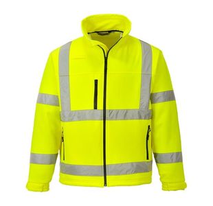 Hi-Vis Classic Softshell 3L Ylw Xxl