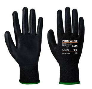 Economy Cut Glove Black M Pk12