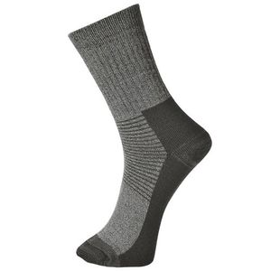 Thermal Sock Grey 39-43 Pk6